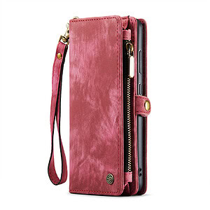 Solidenz Urban Wallet Samsung S21 FE hoesje - Rood 2