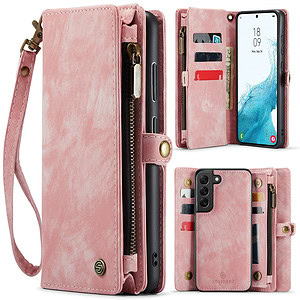 Solidenz Urban Wallet Samsung S22 hoesje – Roze