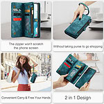 Solidenz Urban Wallet Samsung S22 hoesje – Blauw - 11