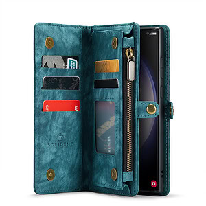 Solidenz Urban Wallet Samsung S23 Ultra hoesje - Blauw 3
