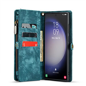 Solidenz Urban Wallet Samsung S23 Ultra hoesje - Blauw 4