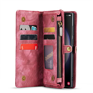 Solidenz Urban Wallet Samsung S23 Ultra hoesje - Rood 3