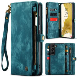 Solidenz Urban Wallet Samsung S24 hoesje - Blauw