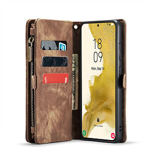 Solidenz Urban Wallet Samsung S23 hoesje - Bruin 4
