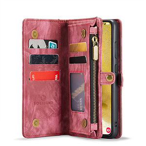 Solidenz Urban Wallet Samsung S23 hoesje - Rood 3