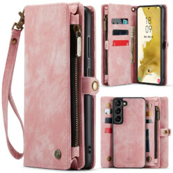 Solidenz Urban Wallet Samsung S24 hoesje - Roze
