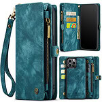 Solidenz Urban Wallet iPhone 12 / 12 Pro hoesje - Blauw Main Image