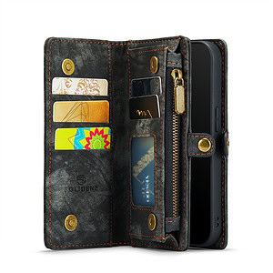 Solidenz Urban Wallet iPhone 12 Pro Max hoesje - Zwart 3