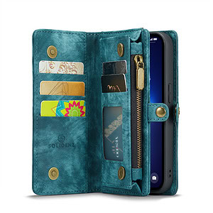 Solidenz Urban Wallet iPhone 13 Pro hoesje - Blauw 3