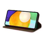 Solidenz bookcase Samsung A52s – A52 – Bruin - 4