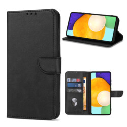 Solidenz bookcase Samsung A52s - A52 - Zwart