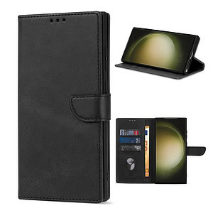 Solidenz bookcase Samsung S22 Ultra - Zwart
