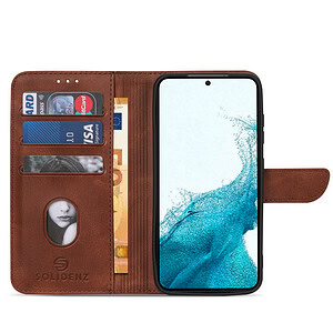 Solidenz bookcase Samsung S23 Plus - Bruin 4