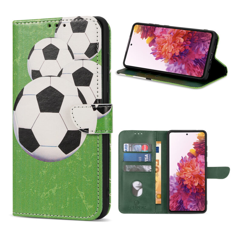 Solidenz bookcase Samsung S23 Plus - Voetbal