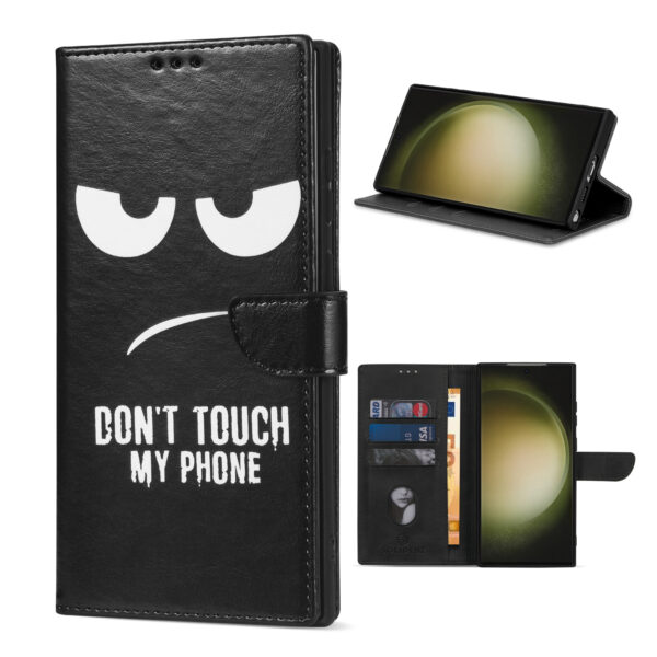 Solidenz bookcase Samsung S23 Ultra - Don't Touch Me
