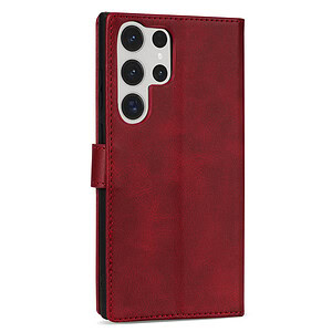 Solidenz bookcase Samsung S23 Ultra - Rood 3