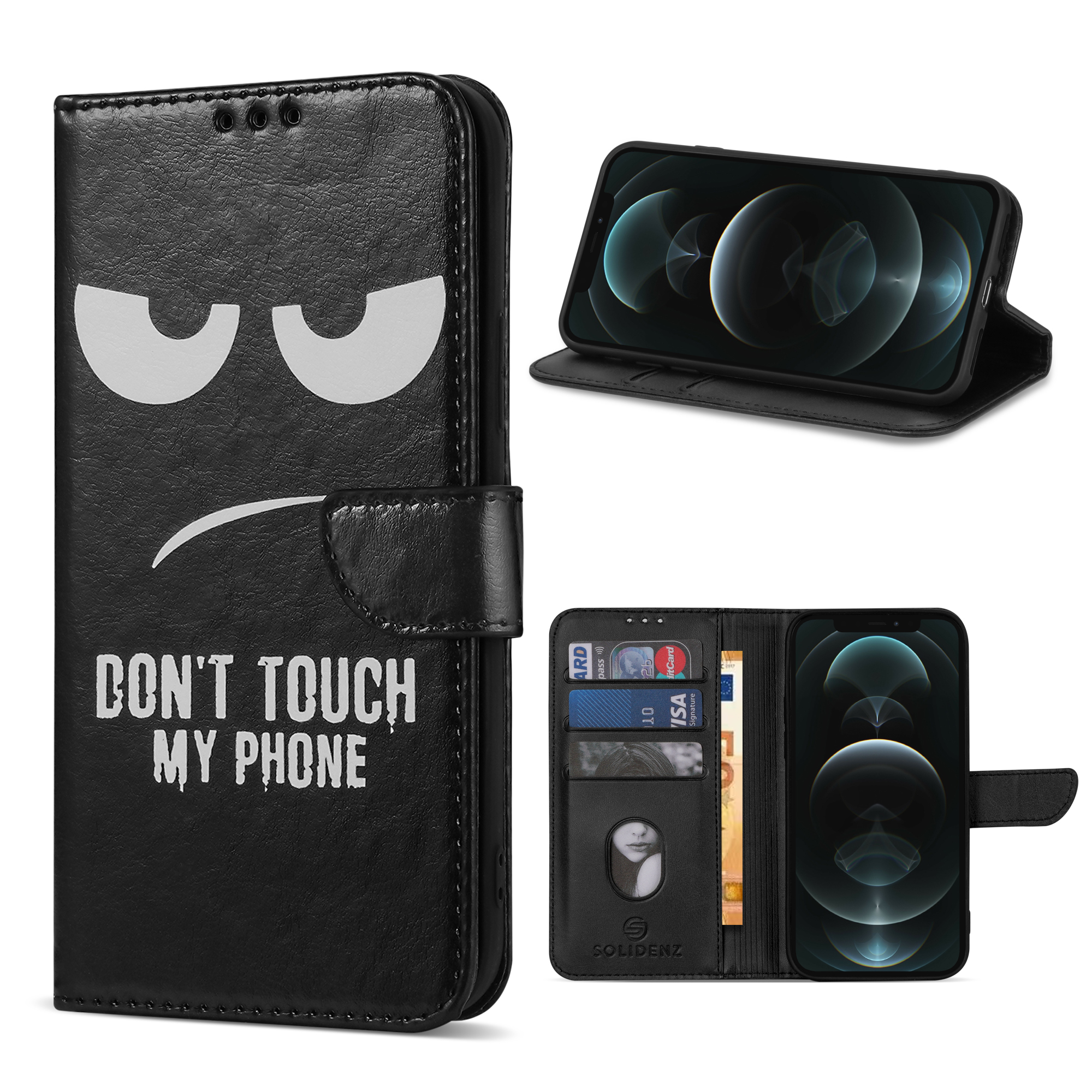 variatie Solidenz bookcase iPhone 12 Pro Max – Don’t Touch Me