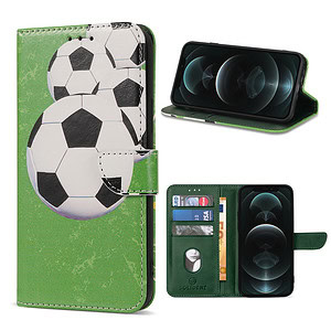 Solidenz bookcase iPhone 12 Pro Max – Voetbal