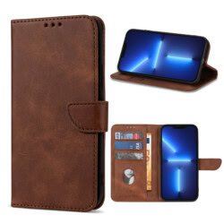 Solidenz bookcase iPhone 13 Pro - Bruin