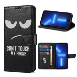 Solidenz bookcase iPhone 13 Pro Max - Don't Touch Me