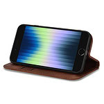Solidenz bookcase iPhone SE (2022 / 2020) - iPhone 8 en iPhone 7 - Bruin - 4