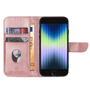Solidenz bookcase iPhone SE (2022 2020) - iPhone 8 en iPhone 7 - Marmer 4