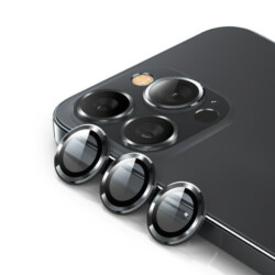 Solidenz Cameralens only protector iPhone 15 Pro / 15 Pro Max - Zwart