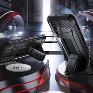 Supcase 360 Backcase met screenprotector Samsung A54 - Zwart 3