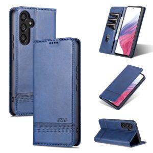 AZNS Boekmodel hoesje Samsung Galaxy A34 - Blauw 1