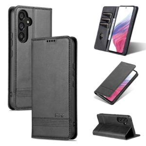 AZNS Boekmodel hoesje Samsung Galaxy A34 – Zwart