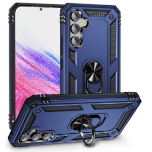 Ringhouder Backcover hoesje Samsung A54 – Blauw