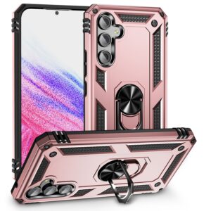 Ringhouder Backcover hoesje Samsung A54 – Roségoud