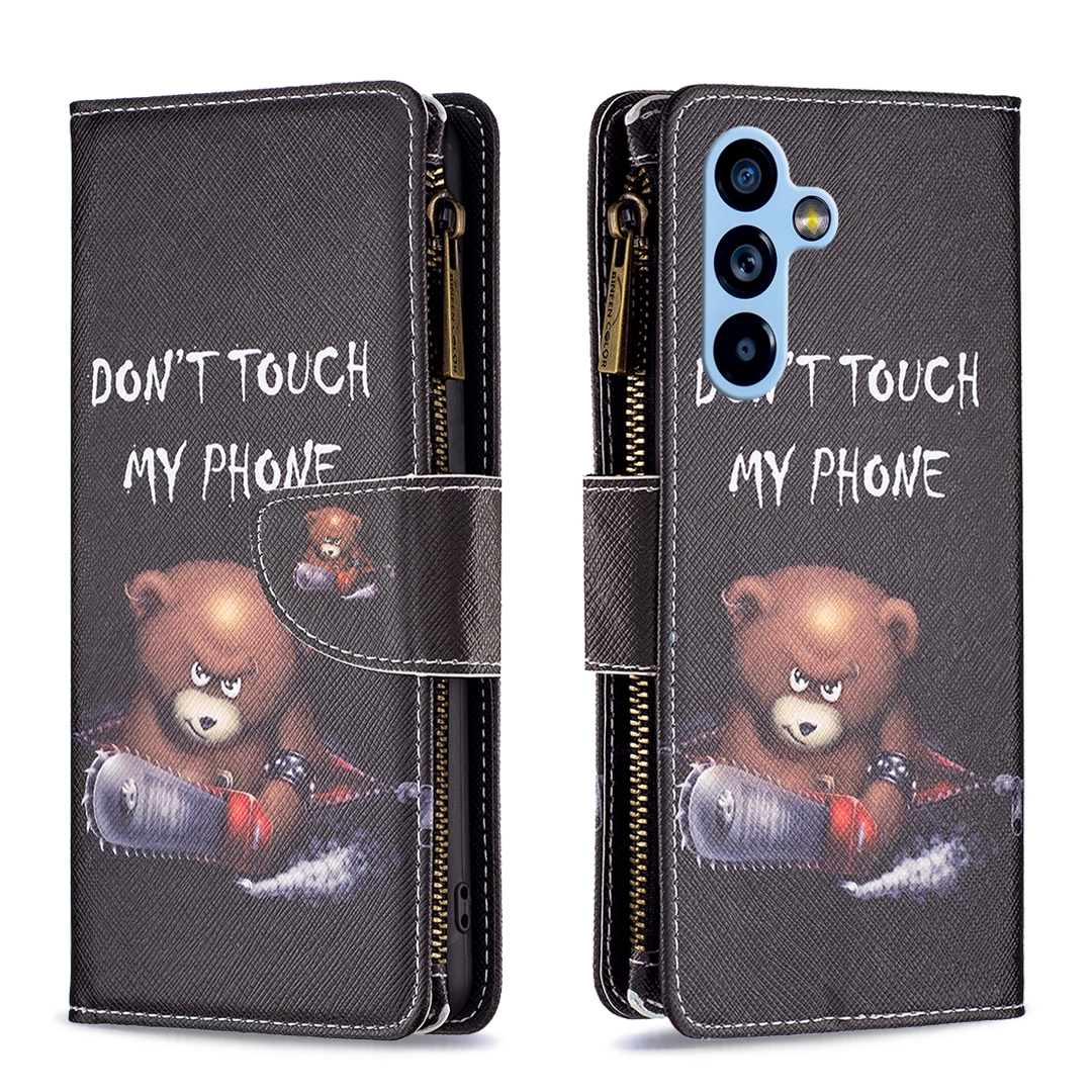 Wallet hoesje Samsung Galaxy A54 - Beer