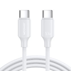 Joyroom 1m USB-C kabel - 60W Snellader - Wit