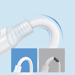 Joyroom 2.4A Lightning datakabel 0.25m - met snellaadfunctie - Wit 3