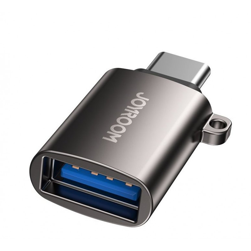 Joyroom USB-C naar USB adapter male naar female – Zwart -2