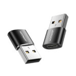 Joyroom USB 2.0 A Male naar USB-C Female Adapter 2-pack - Zwart cross-sell thumbnail