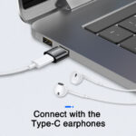 Joyroom USB 2.0 A naar USB-C Adapter 2-Pack – Zwart - 4