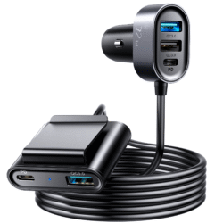 Joyroom autolader met 72W - USB-A en USB-C poorten