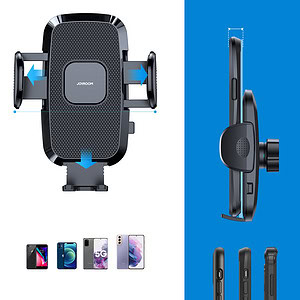 Joyroom telefoonhouder - bekerhouder - zwart - verstelbaar - universeel 4