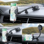 Joyroom telefoonhouder – voorruit en dashboard – zwart – verstelbaar – universeel - 4