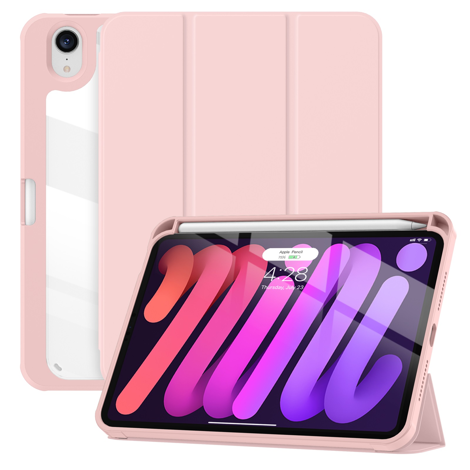 variatie Solidenz Hybrid Hoes iPad Mini 6 – Roze