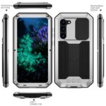Stofdicht metalen hoes Samsung Galaxy S23 Plus - Zilver - 1
