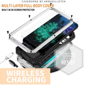 Fonu Stofdicht metalen hoes Samsung Galaxy S23 Plus - Zilver 3