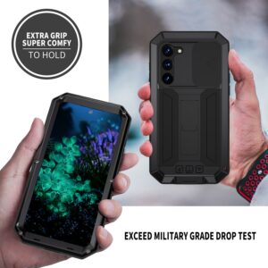 Fonu Stofdicht metalen hoes Samsung Galaxy S23 Plus - Zwart 4