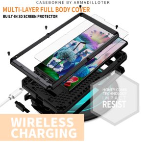 Fonu Stofdicht metalen hoes Samsung Galaxy S23 Ultra - Zwart 3