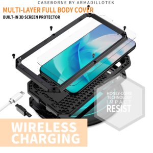 Fonu Stofdicht metalen hoes Samsung Galaxy S23 - Zwart 3