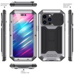 Stofdicht metalen hoes iPhone 14 Pro - Zilver - 1