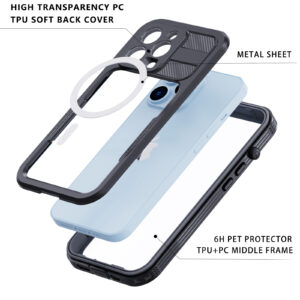 Fonu Volledig waterdicht en stofdicht hoesje iPhone 14 Pro 3