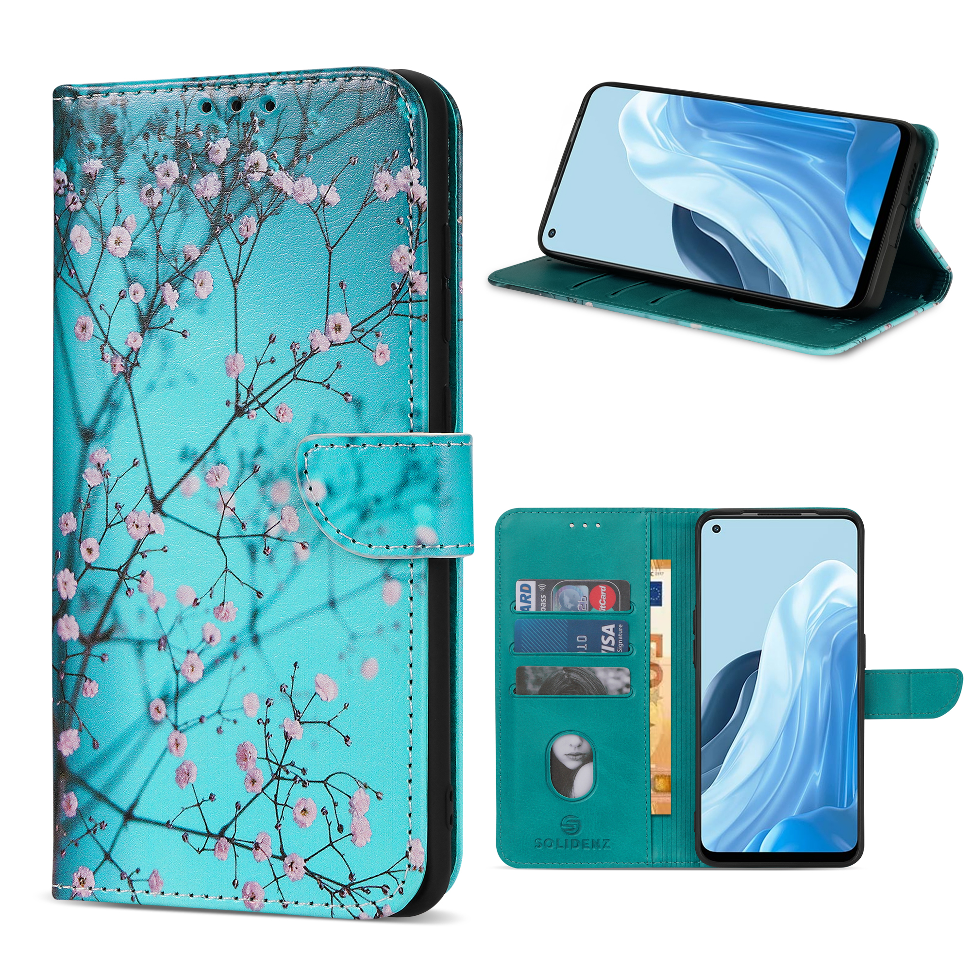 Solidenz Bookcase Oppo Find X5 lite - Sierkers